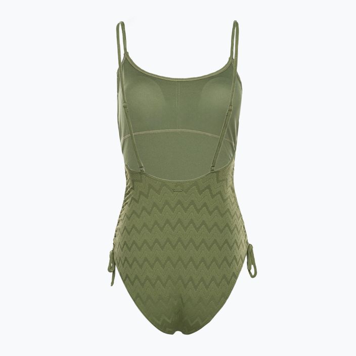 Costume intero donna ROXY Current Coolness verde loden 2