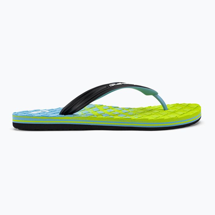 Infradito Quiksilver Oahuey verde da uomo 2