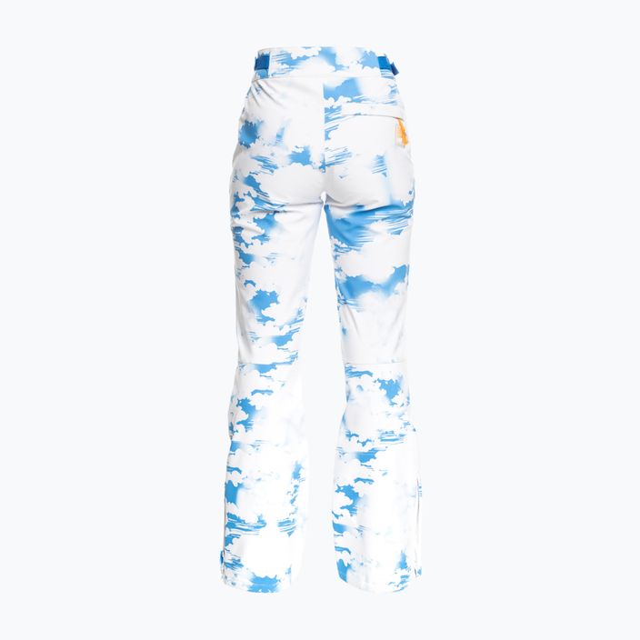 Pantaloni da snowboard donna ROXY Chloe Kim azzurro nuvole 7