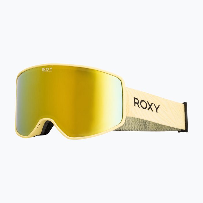 ROXY Storm Occhiali da snowboard da donna oro tramonto/oro ml 5