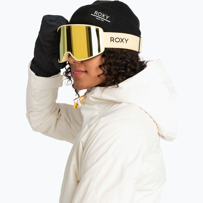 ROXY Storm Occhiali da snowboard da donna oro tramonto/oro ml 10