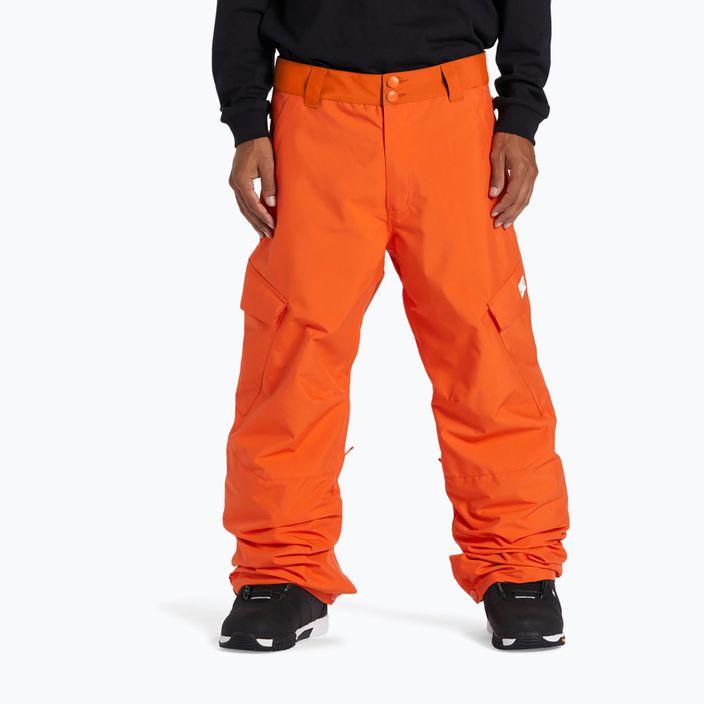 Pantaloni da snowboard DC Banshee orangeade da uomo