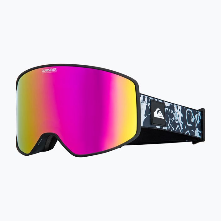 Occhiali da snowboard Quiksilver Storm S3 heritage/mI purple 5