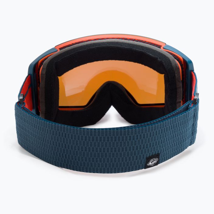Quiksilver Greenwood S3 majolica blue/clux red mi occhiali da snowboard 2