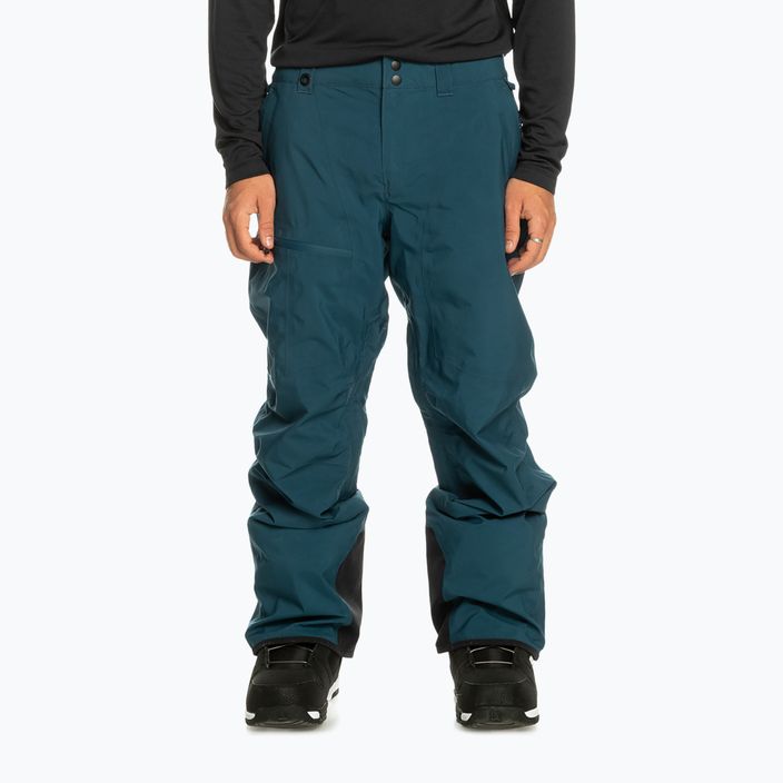 Pantaloni da snowboard Quiksilver Forever Stretch Gore-Tex da uomo blu maiolica