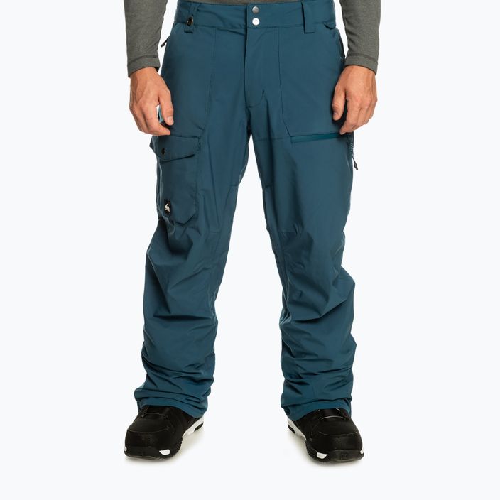 Pantaloni da snowboard Quiksilver Utility da uomo blu maiolica