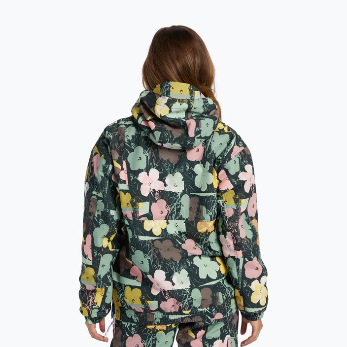 Giacca da snowboard DC AW Chalet Anorak donna in fiore 2