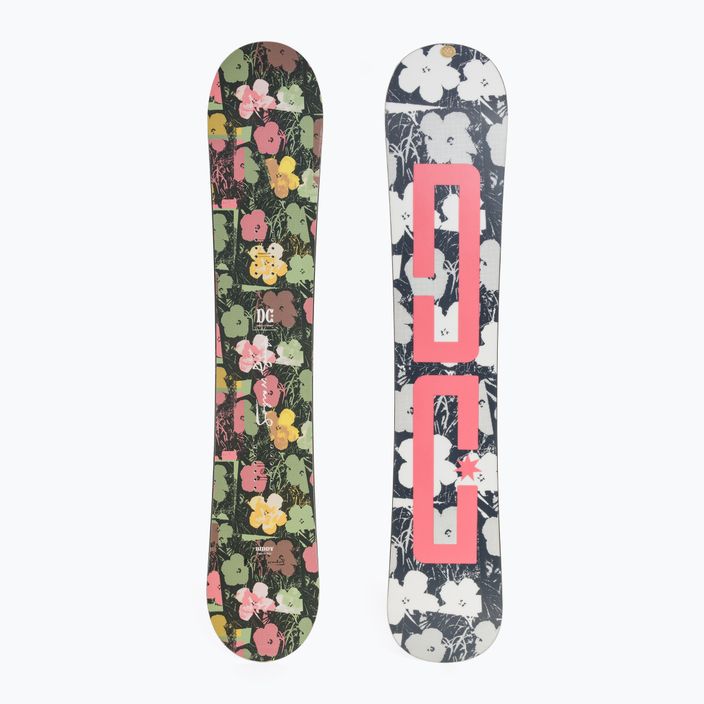 Snowboard donna DC AW Biddy in fiore