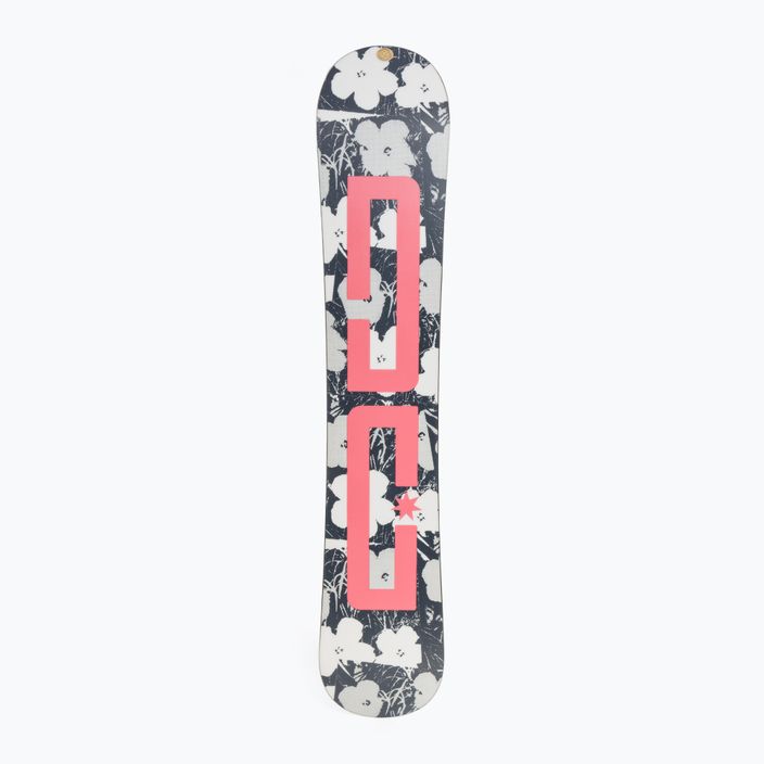 Snowboard donna DC AW Biddy in fiore 2
