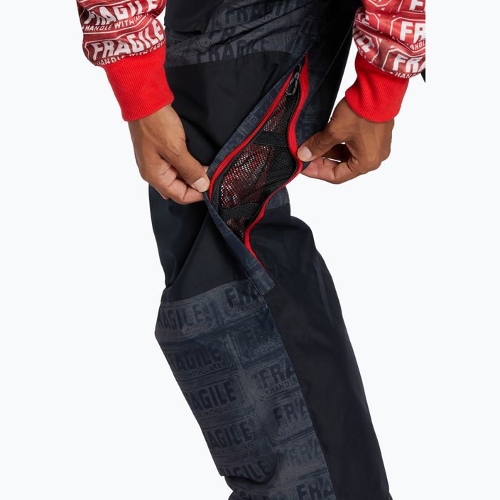 Pantaloni da snowboard da uomo DC AW Shadow nero fragile 7
