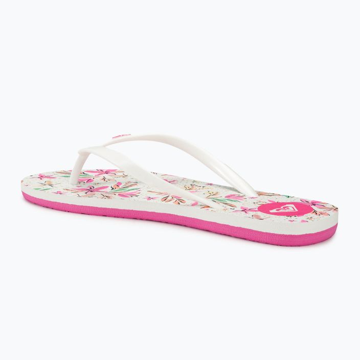 ROXY By The Sea infradito da donna bianco/rosa 3