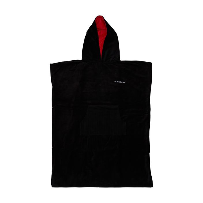 Quiksilver Hoody Towel nero/nero poncho da uomo 2