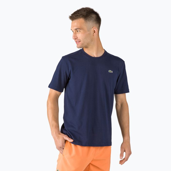 T-shirt Lacoste uomo TH7618 blu navy 2