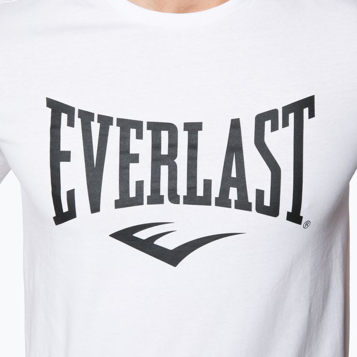 Maglietta da allenamento Everlast Russel da uomo, bianco 807580-60 4
