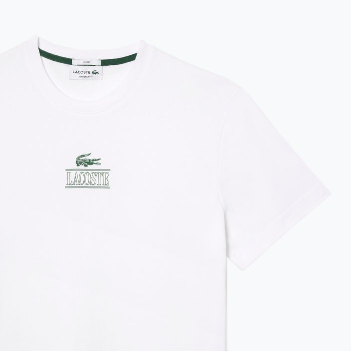 Maglietta Lacoste TH1147 bianco 5
