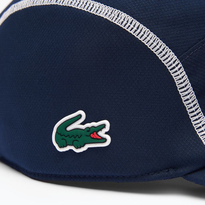 Cappello da baseball Lacoste da uomo RK7574 432 blu navy/blu navy 4