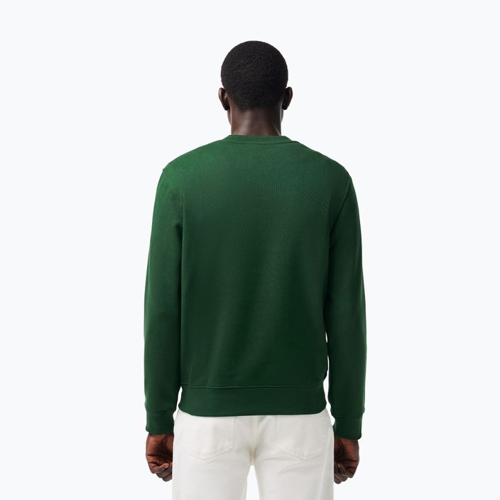 Felpa Lacoste uomo SH1281 verde 3