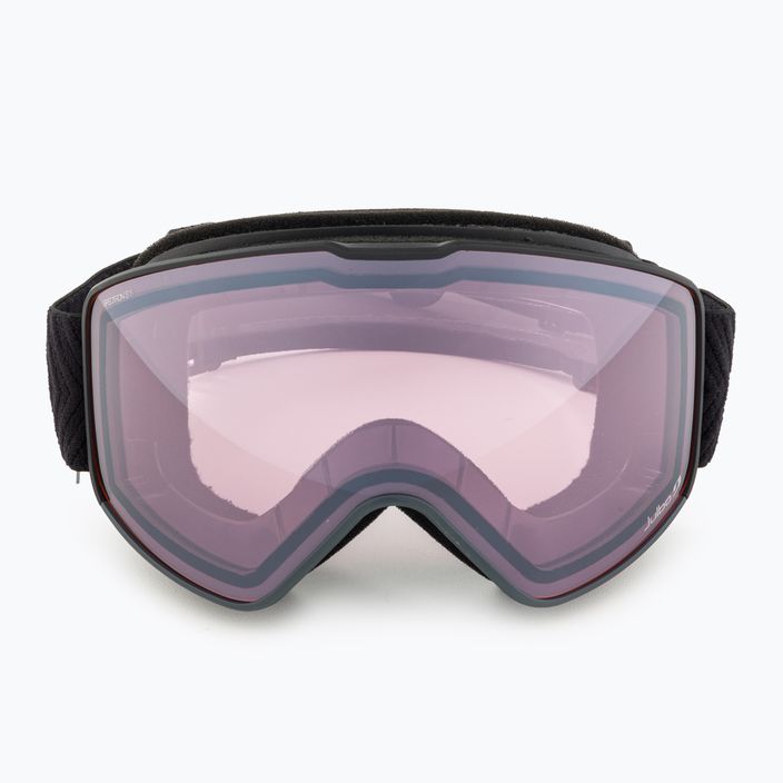 Occhiali da sci Julbo Alpha nero/rosa/argento flash 2