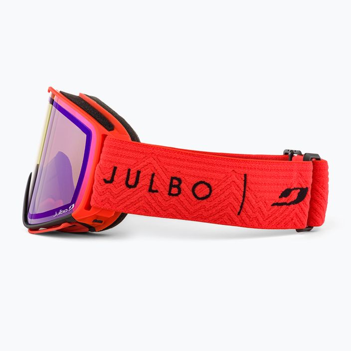 Occhiali da sci Julbo Quickshift Reactiv Polarised rosso/blu flash 4