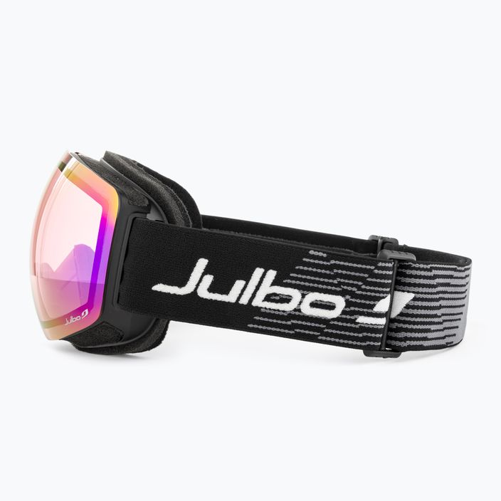Julbo Shadow Reactiv Occhiali da sci ad alto contrasto nero/bianco/blu flash 4