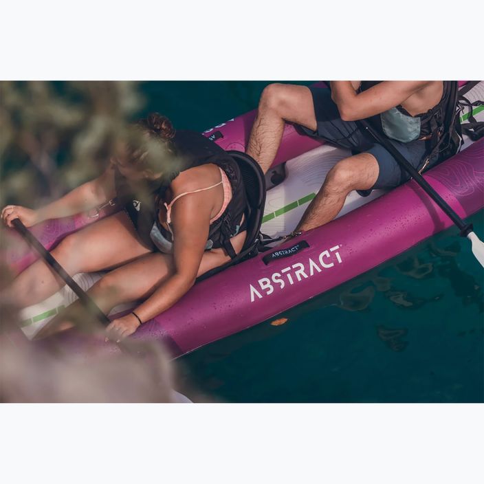 ABSTRACT Saori 360 viola kayak gonfiabile per 2 persone 4