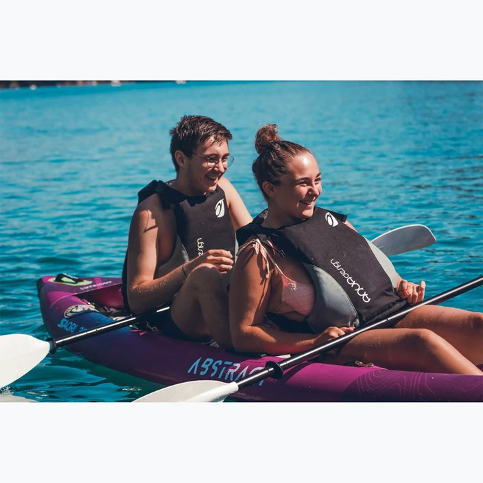 ABSTRACT Saori 360 viola kayak gonfiabile per 2 persone 7