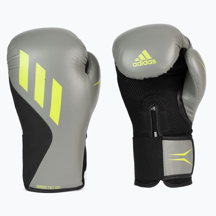 Guanti da boxe adidas Speed Tilt 150 grigio SPD150TG 3