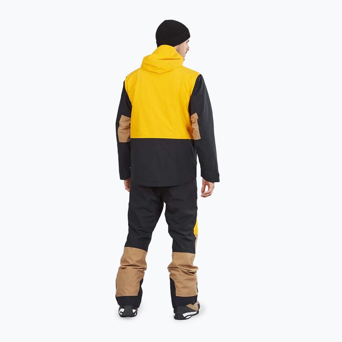 Immagine Naikoon giacca da sci da uomo 20/20 giallo 3