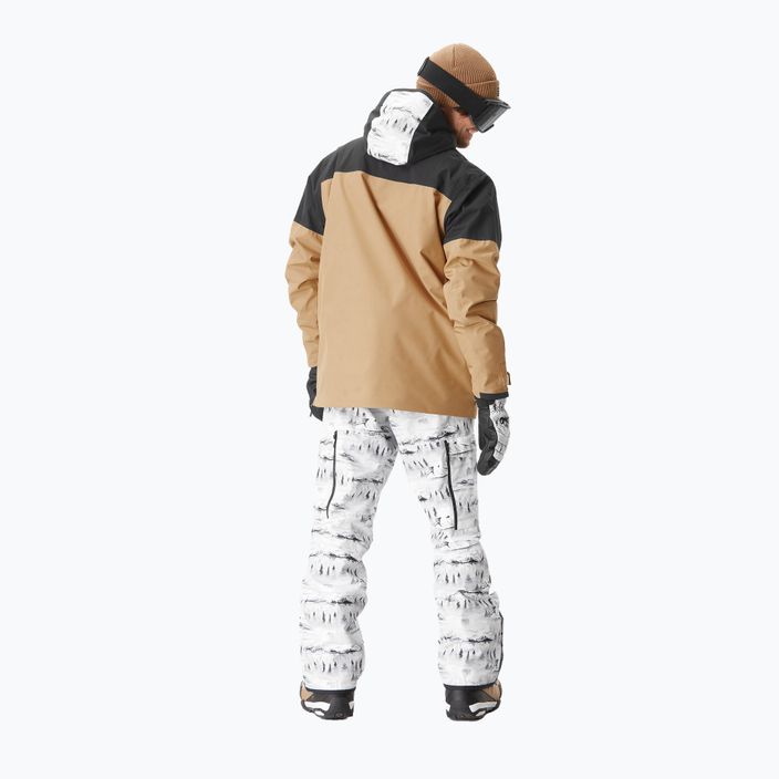 Immagine Occan giacca da sci da uomo 10/10 tannino-nero 4
