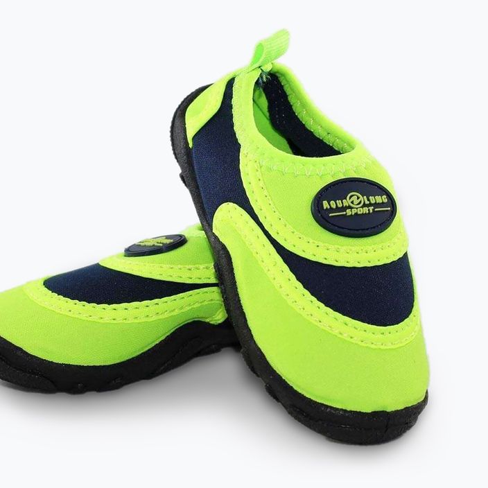 Aqualung Beachwalker scarpe da acqua junior verde brillante/blu navy 10