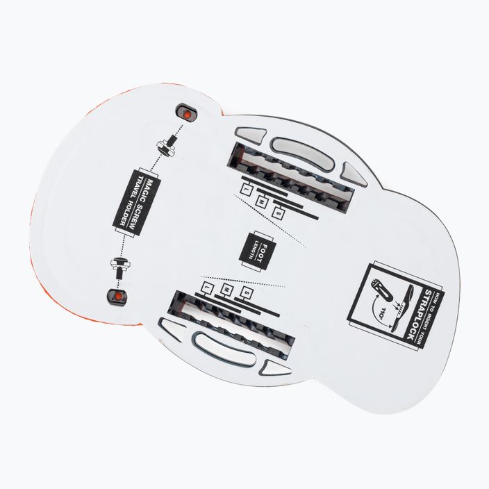 F-ONE Platinum 3 Bindings + Handle Slate/Flame kiteboard pads e straps 5