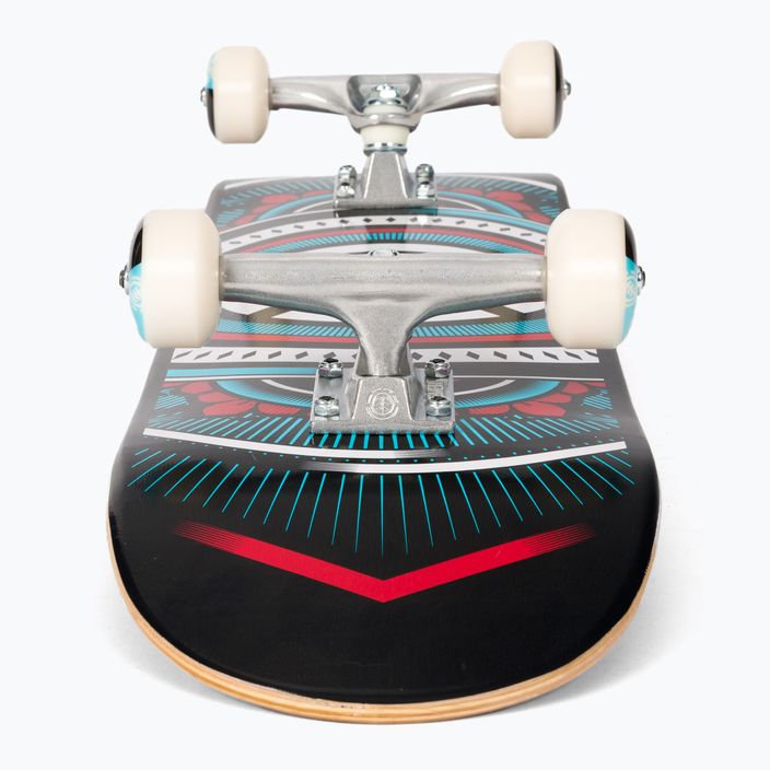 Element Hatched Rosso Blu skateboard classico 5