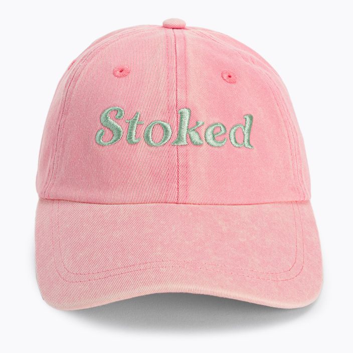 Cappello da baseball Billabong Stacked rosa tramonto da donna 4