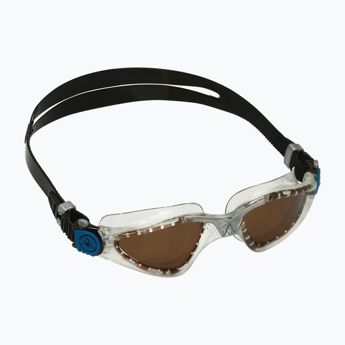 Occhiali da nuoto polarizzati Aquasphere Kayenne 2022 trasparente/argento/marrone 8