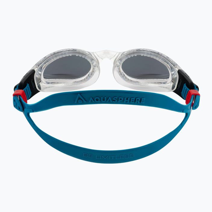 Occhiali da nuoto Aquasphere Kaiman clear/petrol/mirror silver EP3000098LMS 5