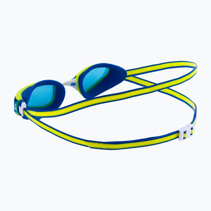 Occhialini da nuoto Aquasphere Fastlane blu/giallo/blu 4