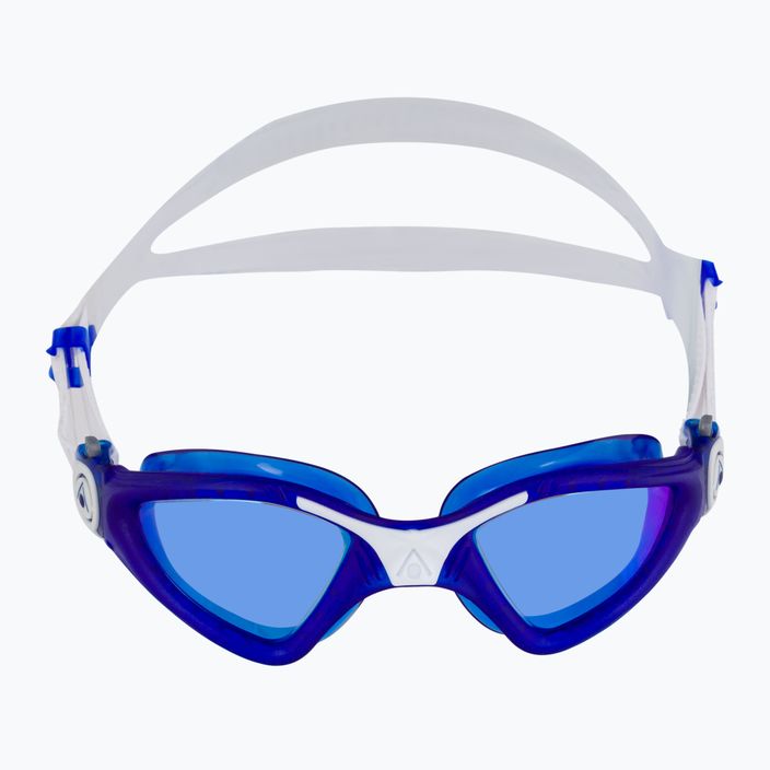 Occhialini da nuoto Aquasphere Kayenne blu/bianco/blu specchio 2