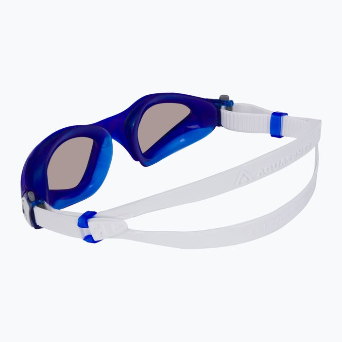 Occhialini da nuoto Aquasphere Kayenne blu/bianco/blu specchio 4