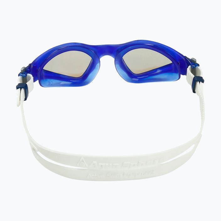 Occhialini da nuoto Aquasphere Kayenne blu/bianco/blu specchio 9