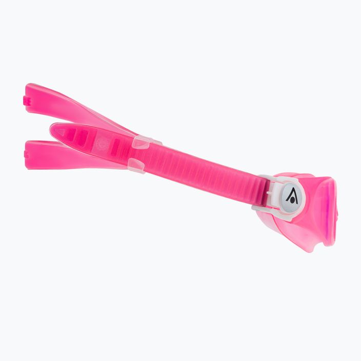 Occhialini da nuoto per bambini Aquasphere Moby Kid rosa/bianco/chiaro 3