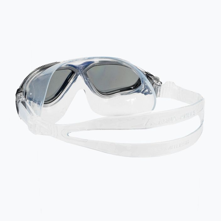 Maschera Aquasphere Vista trasparente/grigio scuro MS5050012LD 4