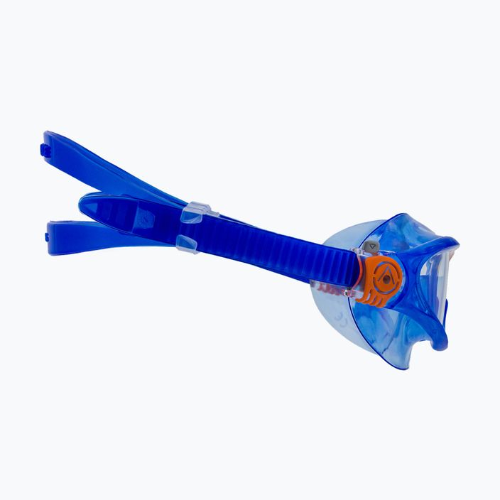 Maschera da nuoto per bambini Aquasphere Vista 2022 blu/arancione/chiaro 3