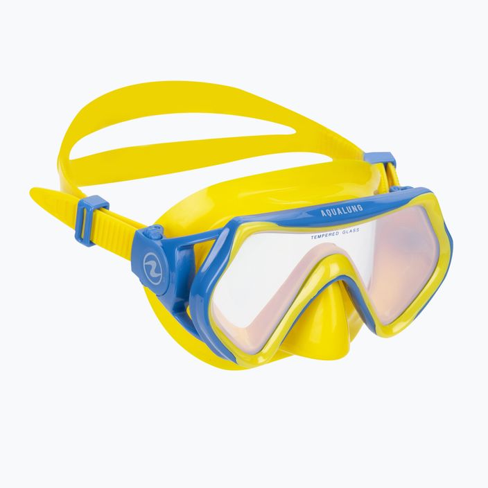 Aqualung Set Snorkeling Hero per bambini giallo/blu 2
