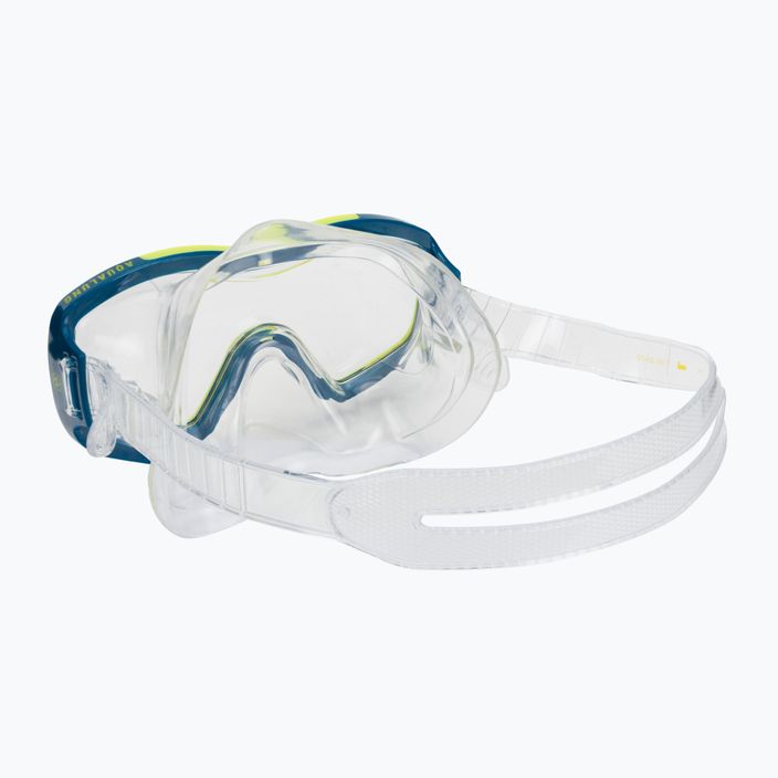 Kit snorkeling per bambini Aqualung Raccon Combo trasparente/blu/giallo 5