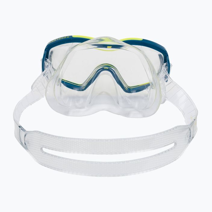Kit snorkeling per bambini Aqualung Raccon Combo trasparente/blu/giallo 6