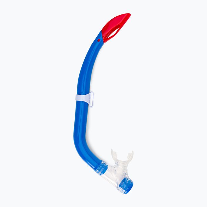 Snorkel Aqualung Pike blu/rosso per bambini