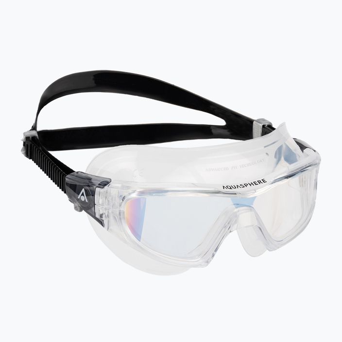 Aquasphere Vista Pro maschera da nuoto trasparente/nera MS5040001LMI