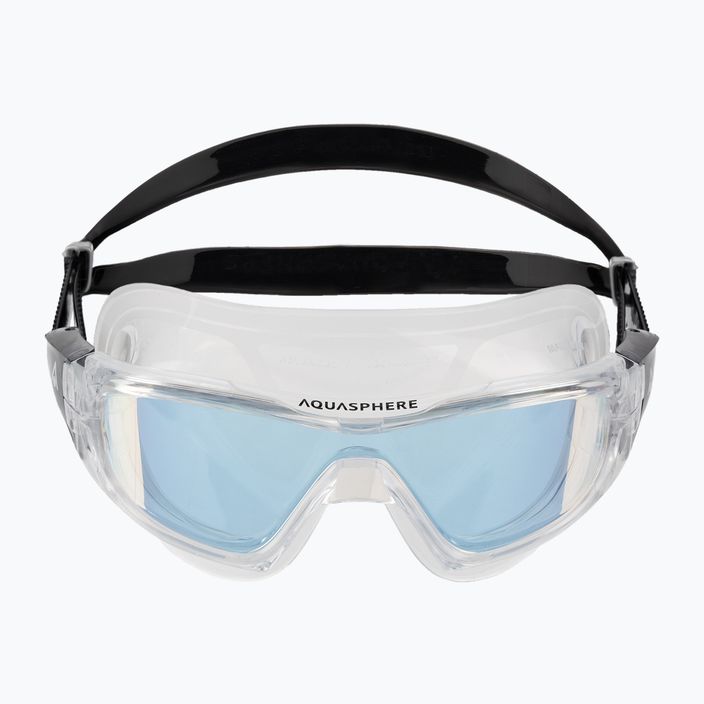 Aquasphere Vista Pro maschera da nuoto trasparente/nera MS5040001LMI 2
