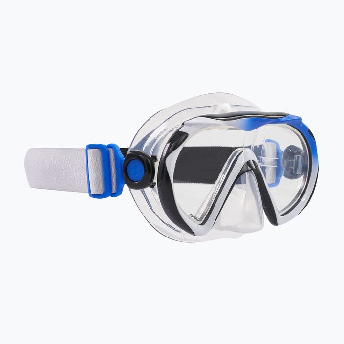 Maschera da snorkeling Aqualung Compass bianca/mattone