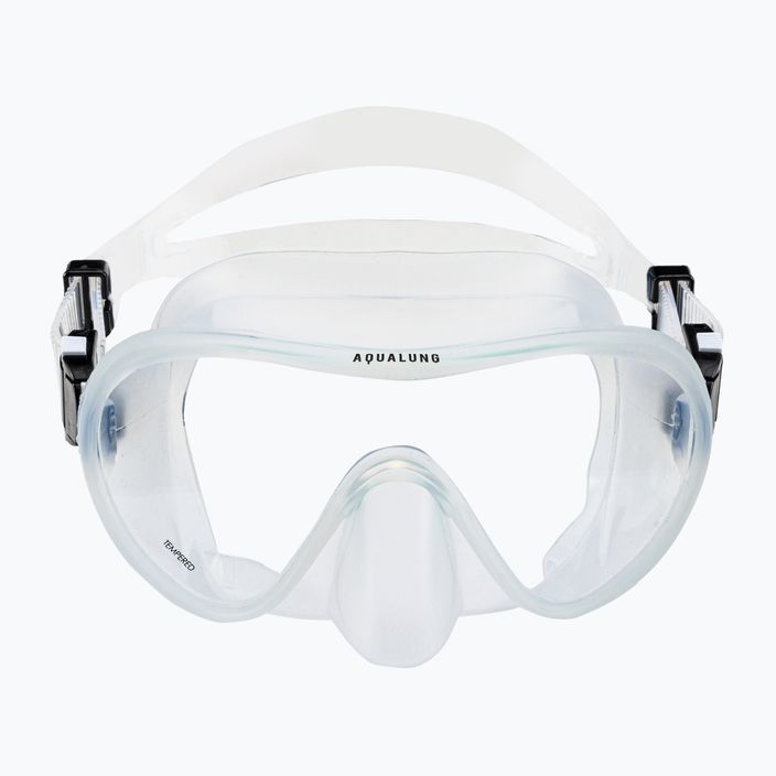 Set da snorkeling Aqualung Nabul Combo trasparente/bianco 2